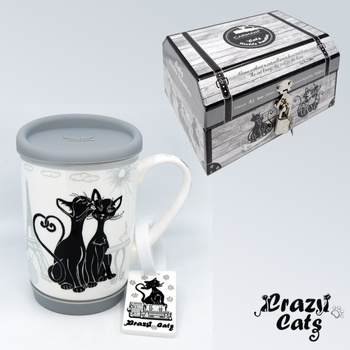 Crazy Cats kubek Travelling Cats - Paryż