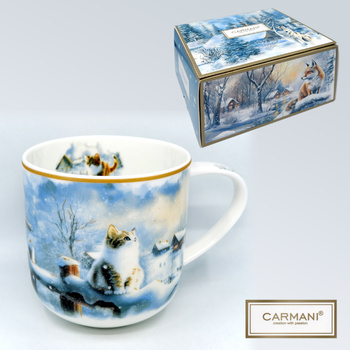 Crazy Cats Zima wszędzie Kot