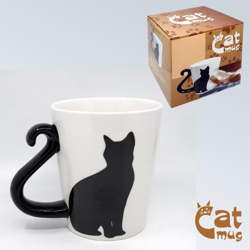 Koci Kubek z ogonem Cat Mug