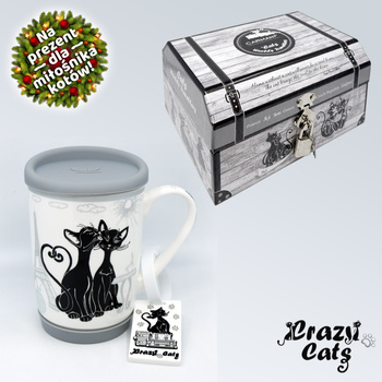Crazy Cats kubek Travelling Cats - Paryż