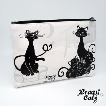 Crazy Cats kosmetyczka Koci Świat