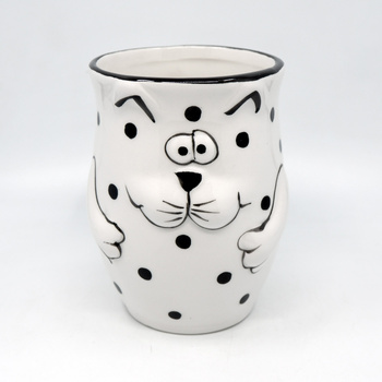 Kotki w kropki kubek wysoki