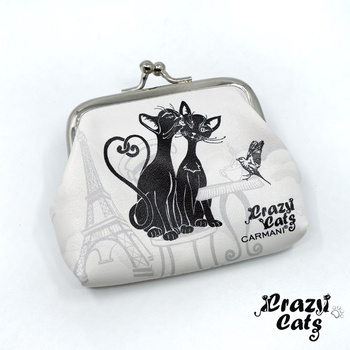 Crazy Cats portfelik Koty w Paryżu