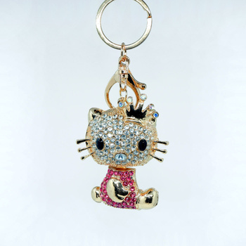 Breloczek / Przywieszka do torebki Koteczka księżniczka