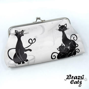 Crazy Cats portfel Koci Świat Kocia rodzinka